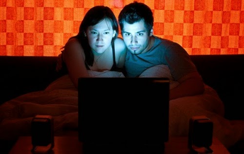 couple watching Online Movies